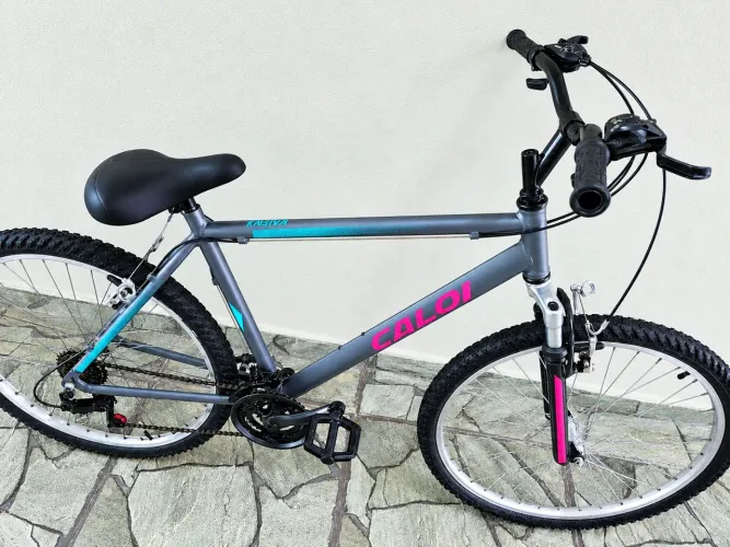 Bicicleta Caloi em Alumínio, Entrego