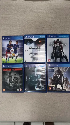 Jogos PS4 Originais