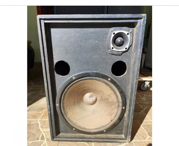 Caixa duas vias falante Oversound 15 polegadas