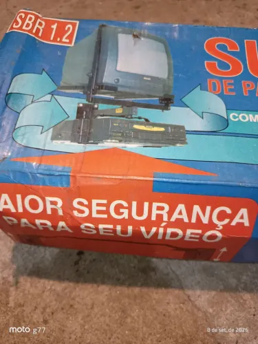 Suporte de tv antiga