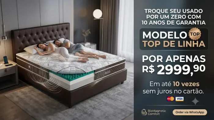 Colchão Magnético casal