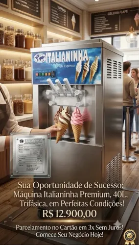 Máquina de sorvete