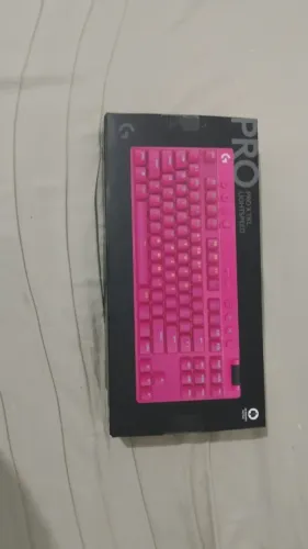 Teclado Logitech G PRO X TKL MAGENTA(novo)