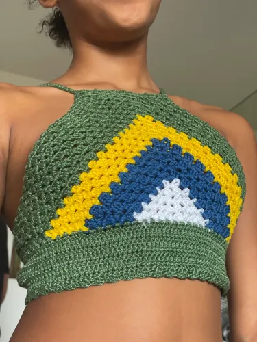 Blusa de Crochê