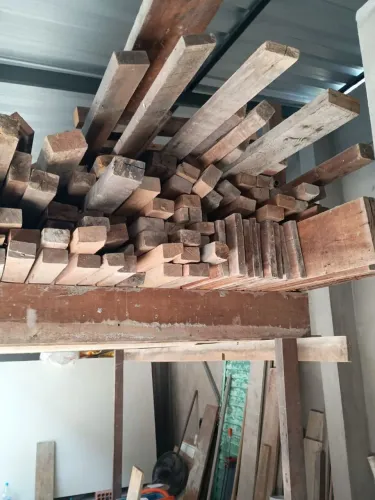 Madeiras usadas para construção