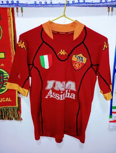 Camisa Roma 2001 original Batistuta