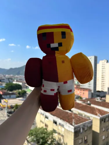 Pelúcia GELÉIA Minecraft 