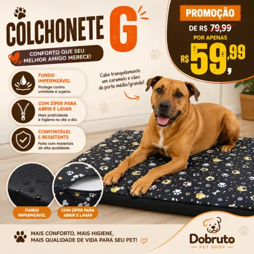 Colchonete para pets 