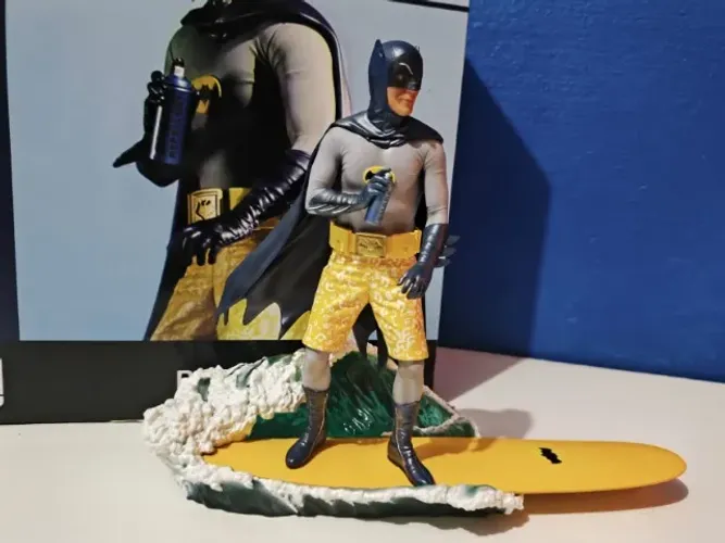 Estátua Colecionável Batman 1966 Iron Studios 1/10 
