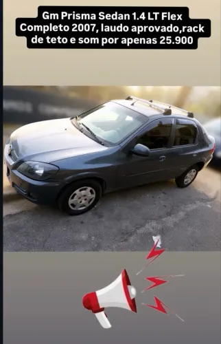 Chevrolet Prisma Sed. JOY 1.4 8V Econoflex 4P 2007