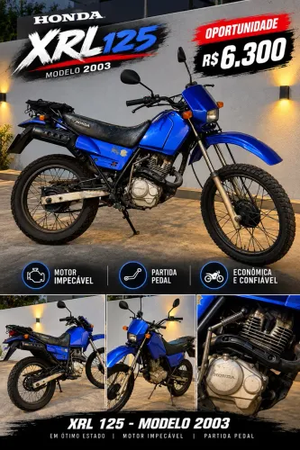 MOTO HONDA XRL 125 *OPORTUNIDADE*