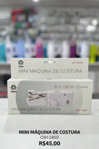 Mini Máquina de Costura Oásis OIH?5860