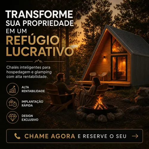 Estrutura metálica pra chalé serralheria