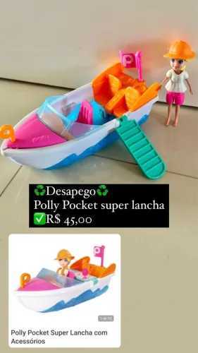 Super Lancha da Polly Pocket
