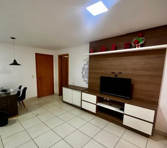 Apartamento 1 quarto mobiliado 49 m², setor Oeste, Goiânia -Go