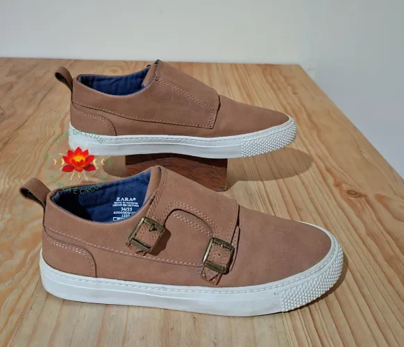 Sapatênis Caramelo Zara Kids Tam.34/35 