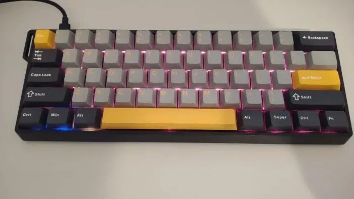 Teclado AULA WIN60 HE MAX Magnético 8K + Switches TTC