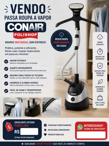 Vaporizador Conair polishop 