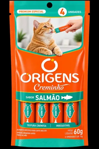 Creminho origens sabor salmão