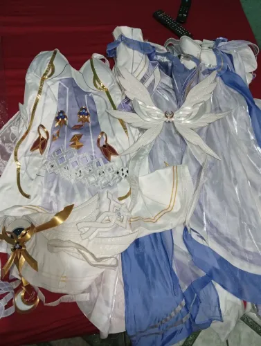 Cosplay Columbina Doki Doki R tamanho 3xl