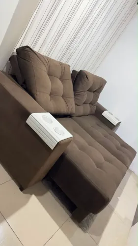 SOFÁ TOP RETRÁTIL E RECLINÁVEL ENTREGO GRÁTIS 