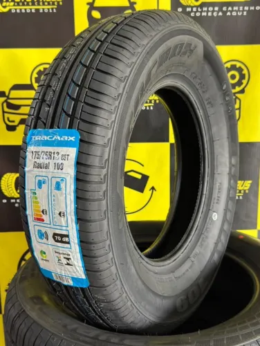 Pneu 175/75R13 Tracmax - UNO GOL FORD KA CORSA PRISMA