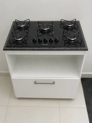 Cooktop Itatiaia 5 bocas + suporte(armário)