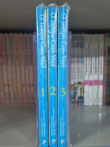 Coleção de Mangás O Tempo com Você COMPLETO - Makoto Shinkai, editora JBC