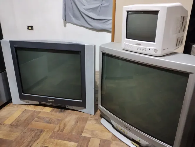 Lote de tvs de tubo coleção