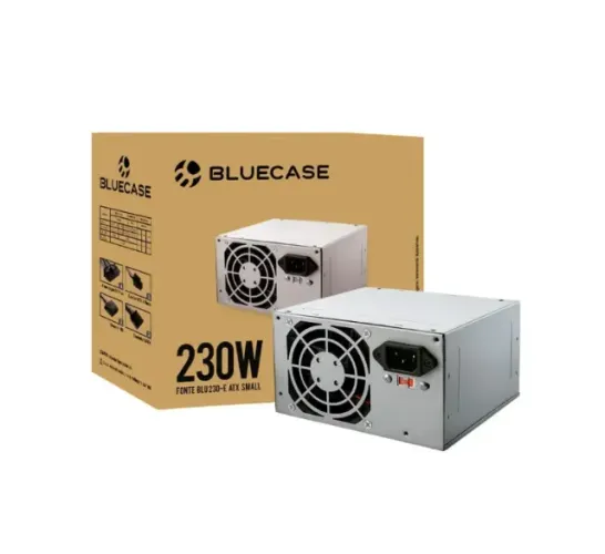 Fonte Bluecase 230w Atx Bluecase - Blu230-ps3-Loja Fs Informática