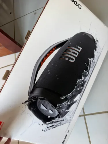 JBL BOOBOX 3 TOP CAIXA ACESSÓRIOS, TÁ NOVA!