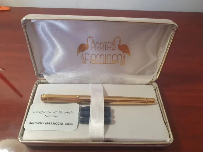 Caneta em prata 925 italiana