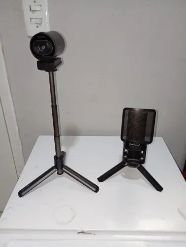 Kit Streamers office Webcam 4k, Microfone com cancelamento ruído 