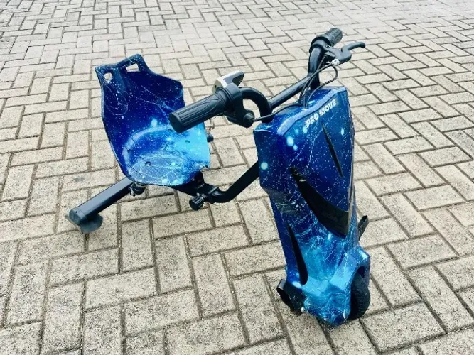 Triciclo Patinete Elétrico Drift 250w Prómove Amortecedor SUPER NOVO - ÓTIMO ESTADO