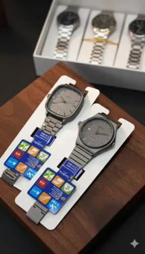 relógio casio titanium