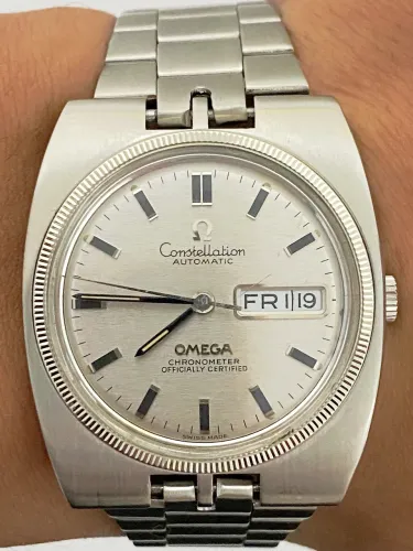 Relógio Omega Constellation automático.