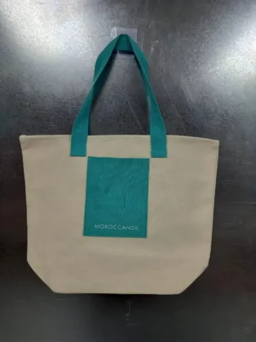 Bolsa Praia Algodão Moroccanoil 42x30cm NOVA
