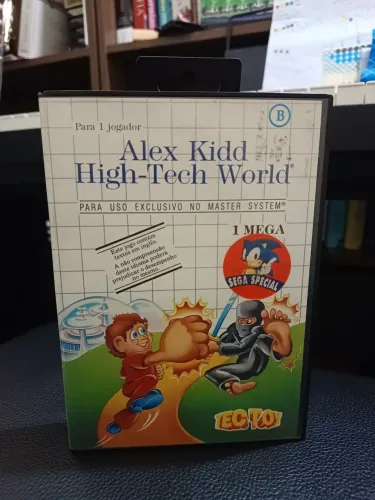Alex Kidd High Tech World - Master System ** COMPLETO **