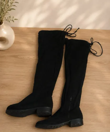 Vendo bota cabo alto camurça
