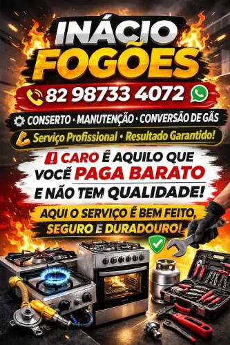 Inácio fogões consertos em domicílio 