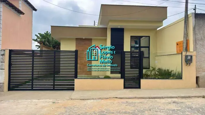 ITABORAÍ - Casa ALTO PADRÃO 3 quartos 1 Suíte Cond. LADY DAY !! Financiada Cod(562IV)