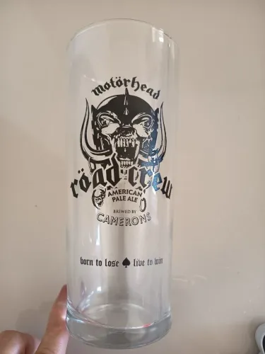 Copo vidro Motorhead 