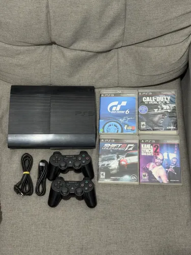 PS3 SUPER SLIM ZERADO 250GB