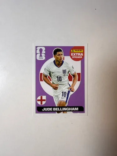 Figurinha Extra Legend Base / Roxo Jude Bellingham Copa 2026