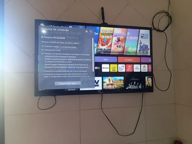 Tv LG smart 43 polegadas