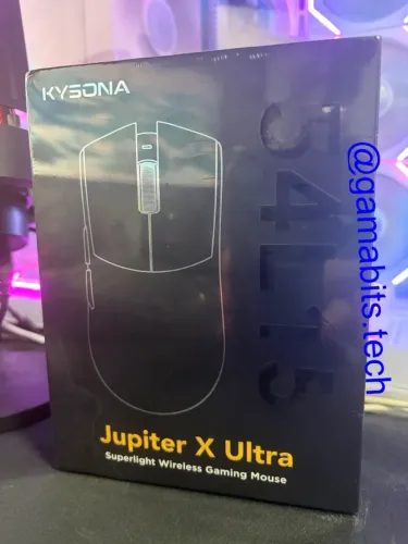 Mouse Gamer KYSONA Jupiter X Ultra PAW3950 8K 30.000 DPI