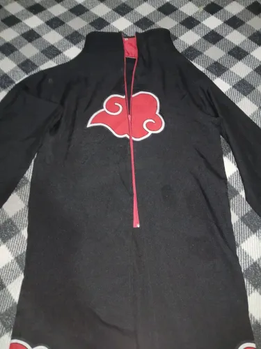 Kit Cosplay Akatsuki Naruto - Capa G + Kunais/kunais