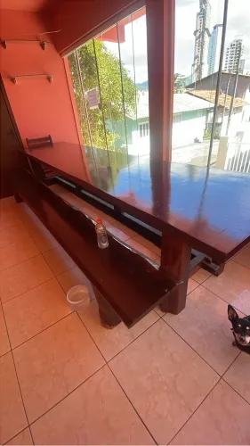 Mesa 12lugares em ipê