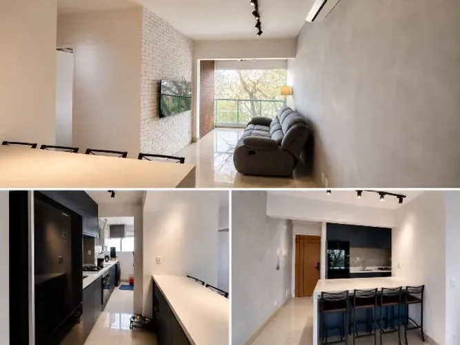 Lindo apto reformado alto padrão pronto pra morar na Lapa SP 2 Dorms (1 Suíte) 1 vaga