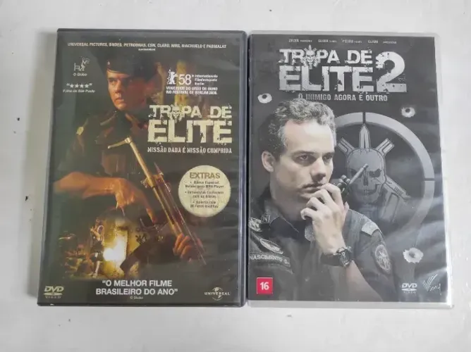 Tropa De Elite 1 e 2 (Usado)